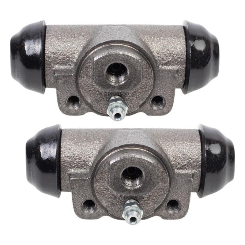 TRQ Rear Wheel Cylinder Set Driver  Passenger Side Compatible with 19801993 Ford Mustang 19831987 Thunderbird 20022009 Mazda B2300 20022007 B3000 B4000 19791986 Mercury Capri 19831988 Cougar